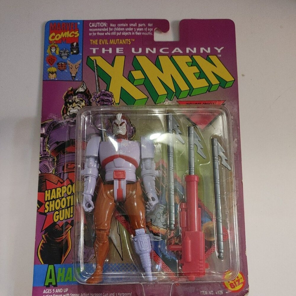 NIP 1993 ToyBiz Marvel The Uncanny X-Men AHAB Action Figure New